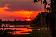 Privateer Creek Flood Tide Marsh Sunset