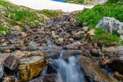 Snowmelt From Saint Mary's Glacier