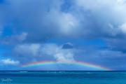 Rainbow over Grace Bay, Providenciales, Turks and Caicos