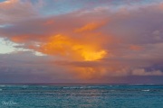 Golden Hour Clouds over Grace Bay, Providenciales, Turks and Caicos