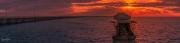 Sunrise over the Bahia Honda Overseas Railway Bridge, Florida Keys