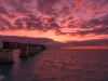 Sunrise over the Bahia Honda Overseas Railway Bridge, Florida Keys