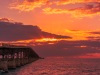 Sunrise over the Bahia Honda Overseas Railway Bridge, Florida Keys