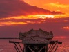 Sunrise over the Bahia Honda Overseas Railway Bridge, Florida Keys