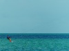 Kiteboarding On Long Bay, Providenciales, Turks and Caicos