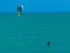 Kiteboarding On Long Bay, Providenciales, Turks and Caicos