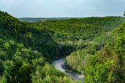 Letchworth State Park Genesee River, Cliffs and Waterfalls