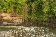 Letchworth State Park Genesee River, Cliffs and Waterfalls