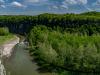 Genesee River Big Bend Panorama