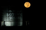 Full Moon Over the Village of  Baytowne Wharf